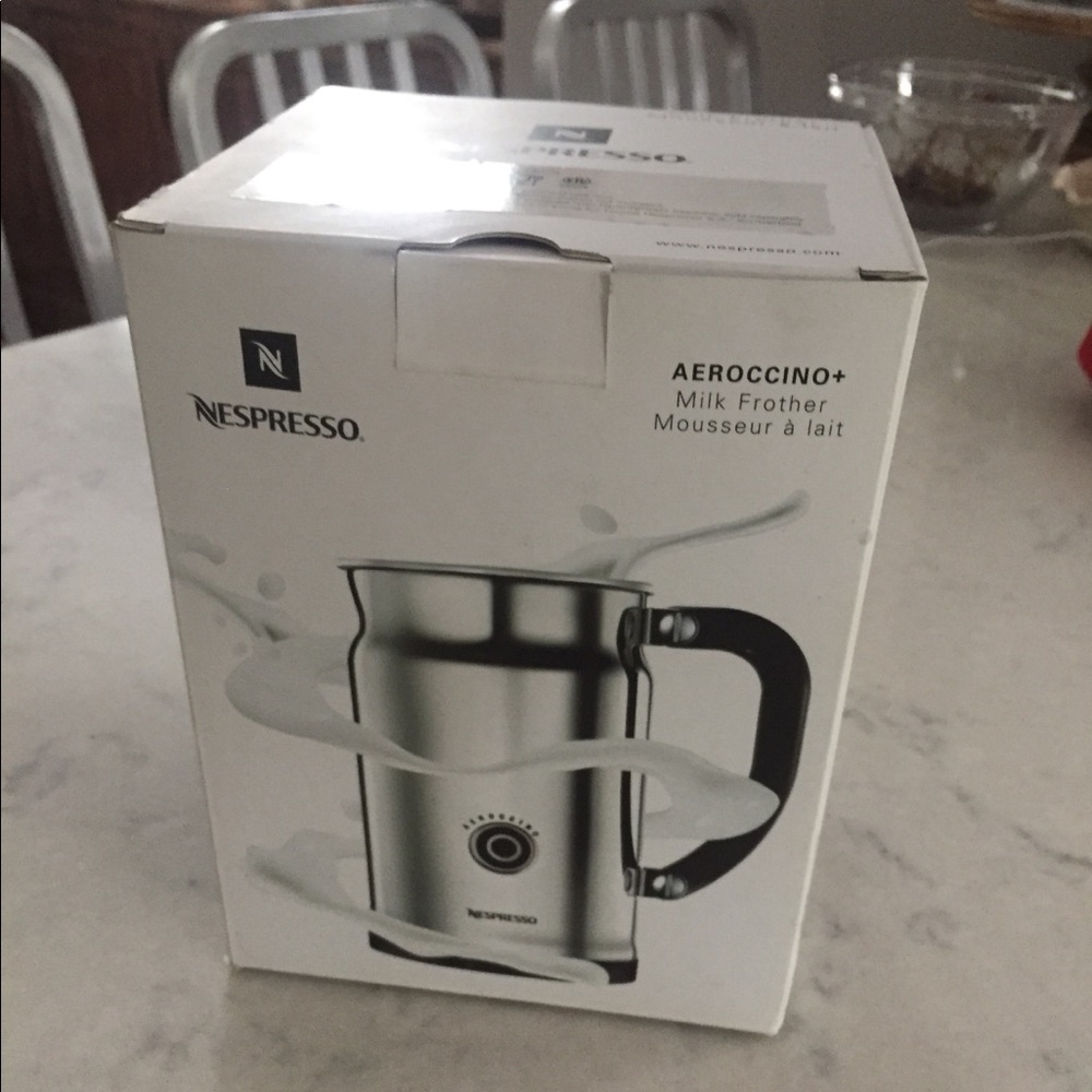 Nespresso Aeroccino Plus Milk Frother NIB